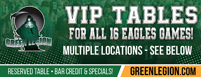 The Green Legion Tailgate For The Eagles Home Opener & Earn 50,000 Entries